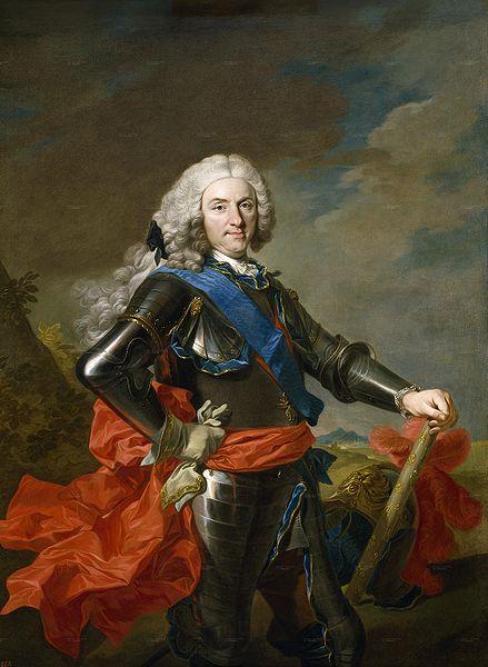 Loo, Louis-Michel van Portrait of Philip V of Spain France oil painting art